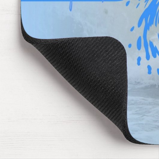 Surf's Up Wave mousepad マウスパッド (コーナー)