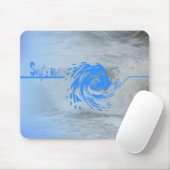 Surf's Up Wave mousepad マウスパッド (マウス)