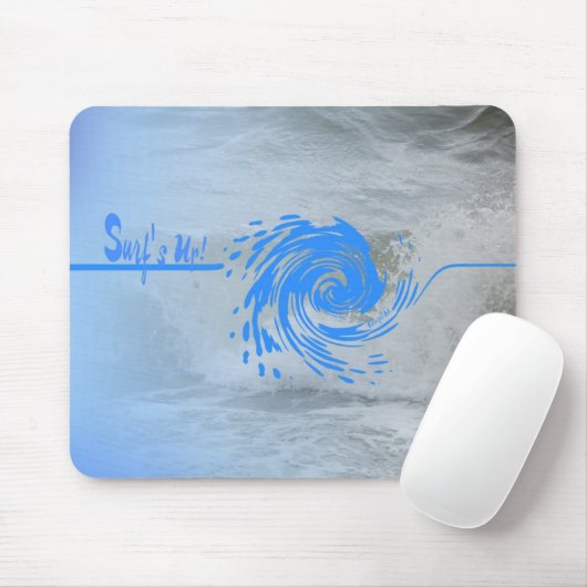 Surf's Up Wave mousepad マウスパッド (マウス)