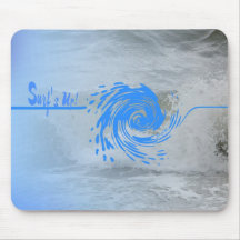 Surf's Up Wave mousepad