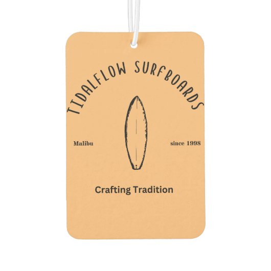 Surfshop カーエアーフレッシュナー (裏面)