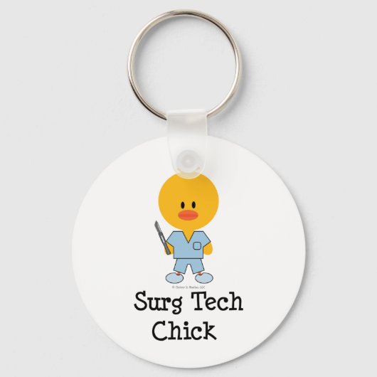 Surg Tech Chick Keychain キーホルダー (正面)