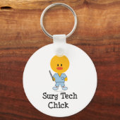 Surg Tech Chick Keychain キーホルダー (正面)