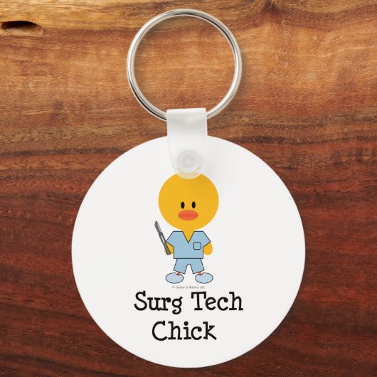 Surg Tech Chick Keychain キーホルダー (正面)