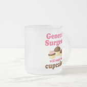 Surgeonおもしろいな大将 フロストグラスマグカップ (正面右)