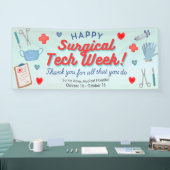Surgical Tech Appreciation Week Banner 横断幕 (トレードショー)