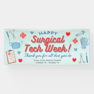 Surgical Tech Appreciation Week Banner 横断幕