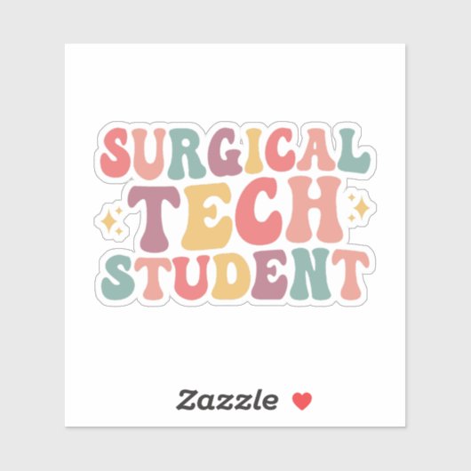 Surgical Tech Student  シール (シート)