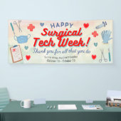 Surgical Technician Appreciation Week Banner 横断幕 (トレードショー)