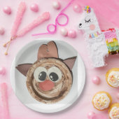 Surianna Collection (Happy Deer) ペーパープレート (パーティー)