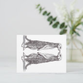 SURICATA LOVE. MEERKAT LOVE. ポストカード (スタンド正面)