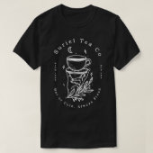 Suriel Tea Co Spill The Tea Mystical Book Flowers Tシャツ (デザイン正面)