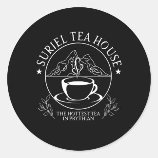 Suriel Tea Co Spill The Tea Tea Drinker Tea ラウンドシール