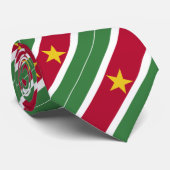 Suriname Flag ネクタイ (ロール)