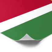 Suriname Flag ポスター (角)