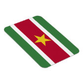 Suriname Flag マグネット (右側)