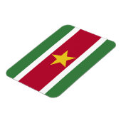 Suriname Flag マグネット (左側)