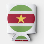 Suriname Flag 缶クーラー (裏面)