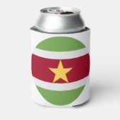 Suriname Flag 缶クーラー (缶裏面)