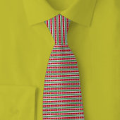 Suriname Flag Brick Pattern ネクタイ