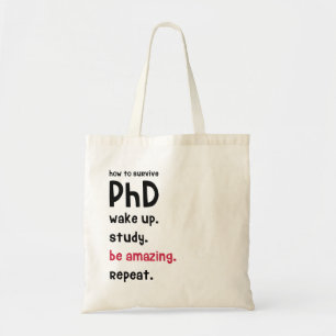 Surivive PhD トートバッグ