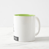 SURJサンディエゴのマグ-ツートーンライムグリーン ツートーンマグカップ (正面右)