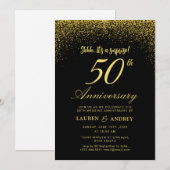 Surprise 50th Wedding Anniversary 招待状 (正面/裏面)