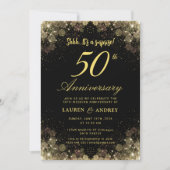 Surprise 50th Wedding Anniversary 招待状 (正面)