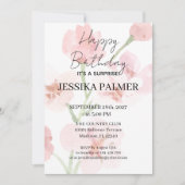 Surprise Birthday Invitation 招待状 (正面)