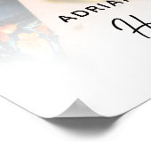 Surprise Birthday Party Photo Fun Welcome  ポスター (角)