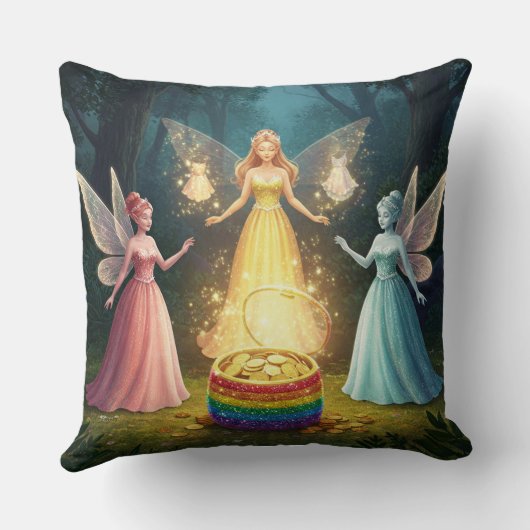Surprise Fairy Bridal Shower クッション (裏面)