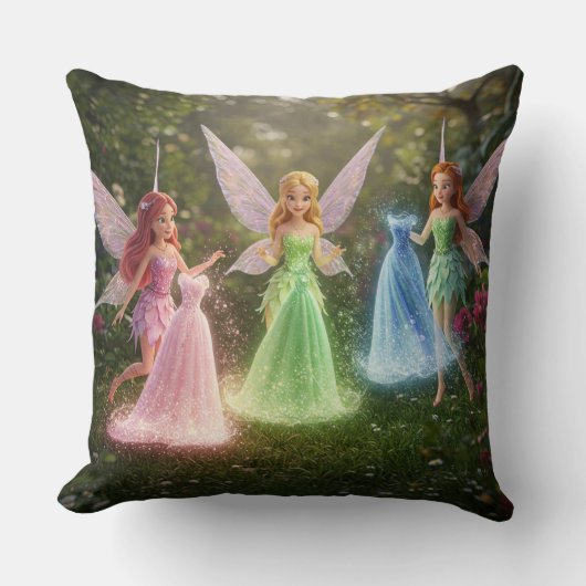 Surprise Fairy Bridal Shower クッション (正面)