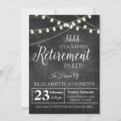 Surprise Retirement Party Invitation 招待状 (正面)