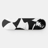 Surprised Anime Girl Skateboard Deck スケートボード (横)
