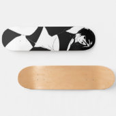 Surprised Anime Girl Skateboard Deck スケートボード (横)