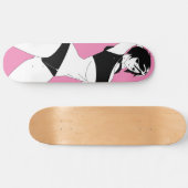 Surprised Anime Girl Skateboard Deck スケートボード (横)