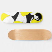 Surprised Anime Girl Skateboard Deck スケートボード (横)