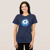 Surprised Blue Sneezie トライブレンドＴシャツ (正面全面)