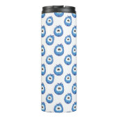 Surprised Blue Sneezie Patterned タンブラー (裏面)