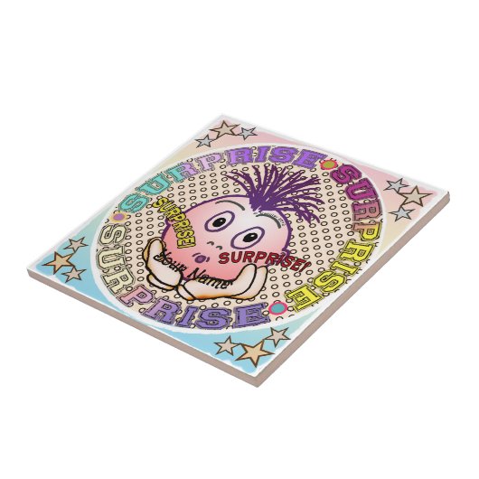 Surprised Face  タイル (側面)