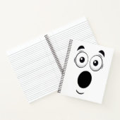Surprised Face Notebook ノートブック (内部)