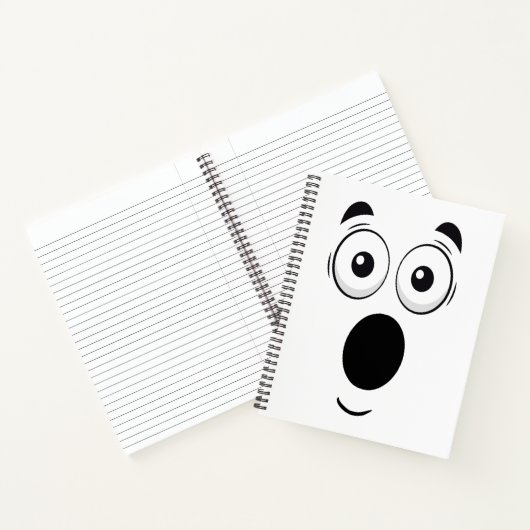 Surprised Face Notebook ノートブック (内部)