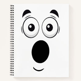 Surprised Face Notebook ノートブック