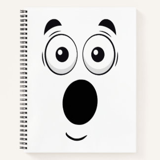 Surprised Face Notebook ノートブック