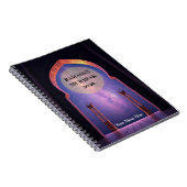 Surreal 3D Islamic Arch Night ノートブック (右側)