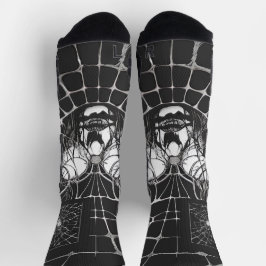 Surreal Abstract Portrait ソックス