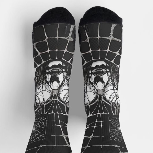 Surreal Abstract Portrait ソックス (上部)