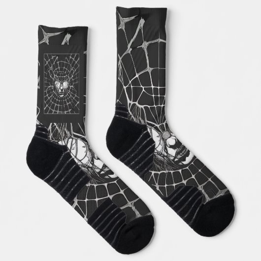 Surreal Abstract Portrait ソックス (右)