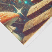 Surreal Alice In Wonderland Rabbit Hole Decoupage 薄葉紙 (詳細)