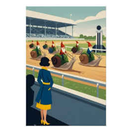 Surreal anthropomorphic animal ポスター